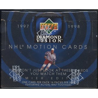 1997/98 Upper Deck Diamond Vision Hockey Retail Box
