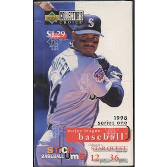 1998 Upper Deck Collector's Choice Series 1 Baseball Prepriced Box