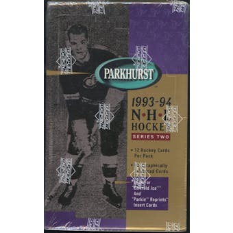 1993/94 Parkhurst Series 2 Hockey Retail Box