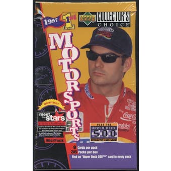1997 Upper Deck Collector's Choice Racing Prepriced Box