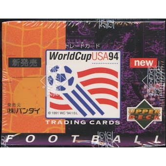 1994 Upper Deck World Cup Soccer English/Japanese Retail Box