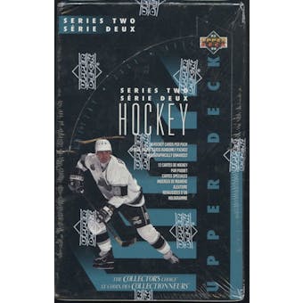 1993/94 Upper Deck Series 2 Hockey French Retail Box