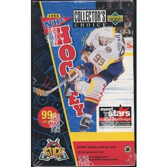1996/97 Upper Deck Collector's Choice Hockey Prepriced Box