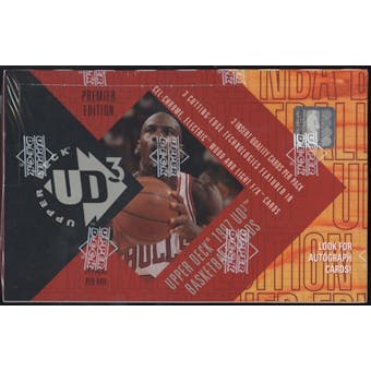 1996/97 Upper Deck UD3 Basketball Hobby Box