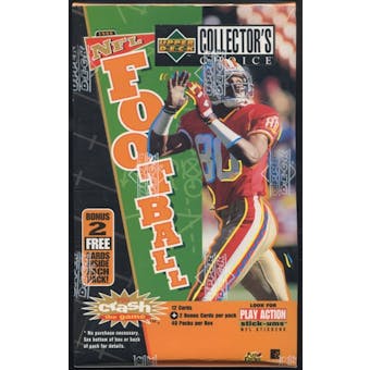 1996 Upper Deck Collector's Choice Football Retail 40-Pack Box