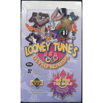 1996 Upper Deck Looney Tunes Olympic Cards Retail Box