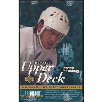 1995/96 Upper Deck Series 2 Hockey 28-Pack Retail Box