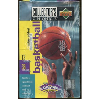 1995/96 Upper Deck Collector's Choice Series 2 Basketball Value Added Box
