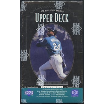 1996 Upper Deck Series 1 Baseball Retail 24-Pack Box