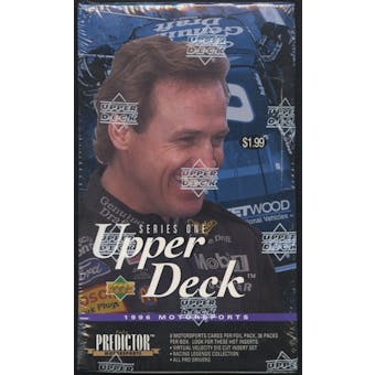 1996 Upper Deck Series 1 Racing Prepriced Box