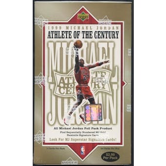 1999/00 Upper Deck Michael Jordan Athlete of the Century Basketball Prepriced Box