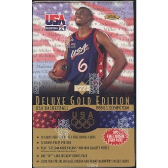 1996/97 Upper Deck USA Gold Edition Basketball Retail Box