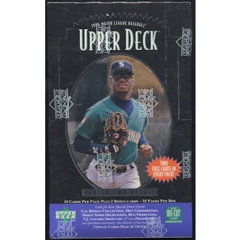 1996 Upper Deck Series 2 Baseball Retail 32-Pack Box