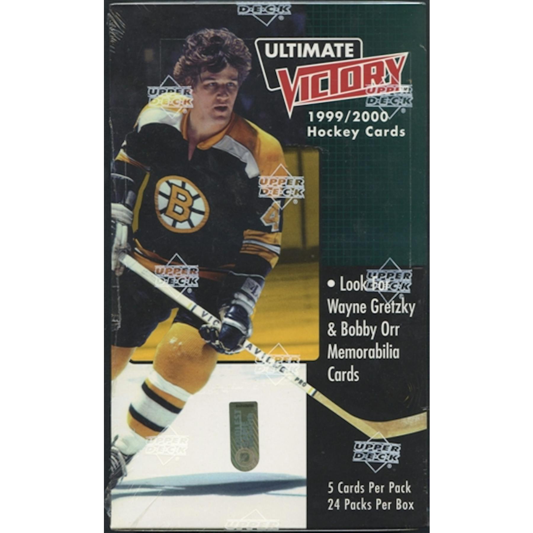 1999 00 Upper Deck Ultimate Victory Hockey Hobby Box Da