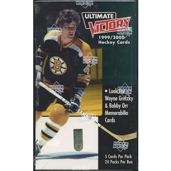 1999/00 Upper Deck Ultimate Victory Hockey Hobby Box