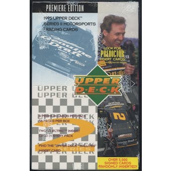 1995 Upper Deck Series 2 Racing Retail Box