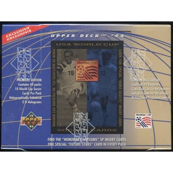 1994 Upper Deck World Cup English/Spanish Soccer Retail Box