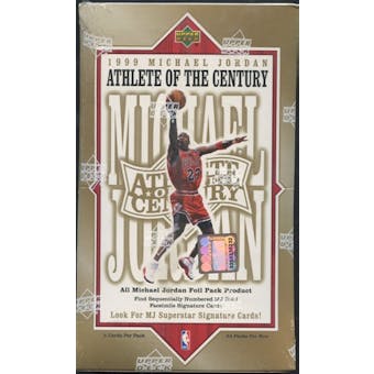 1999/00 Upper Deck Michael Jordan Athlete of the Century Basketball Retail Box
