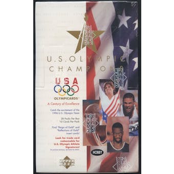 1996 Upper Deck U.S. Olympic Champions Hobby Box