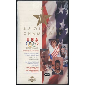 1996 Upper Deck U.S. Olympic Champions Retail Box