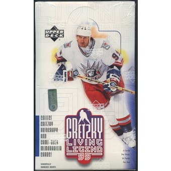 1999/00 Upper Deck Gretzky Living Legends Hockey Retail Box