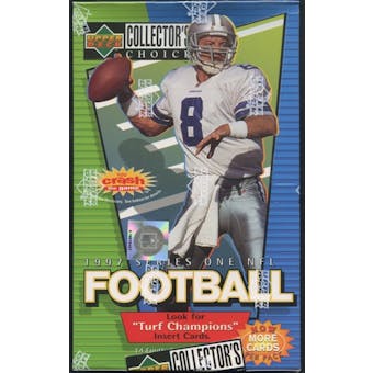 1997 Upper Deck Collector's Choice Series 1 Football 24-Pack Retail Box