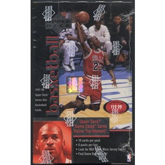 1997/98 Upper Deck Series 1 Basketball Blaster Box