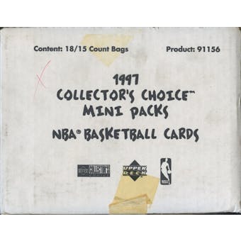 1997 Upper Deck Collector's Choice Basketball Mini Pack Case