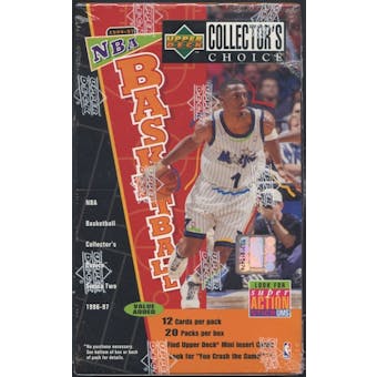 1996/97 Upper Deck Collector's Choice Series 2 Basketball Value Added Box