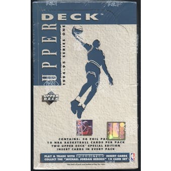 1994/95 Upper Deck Series 1 Basketball Retail Box