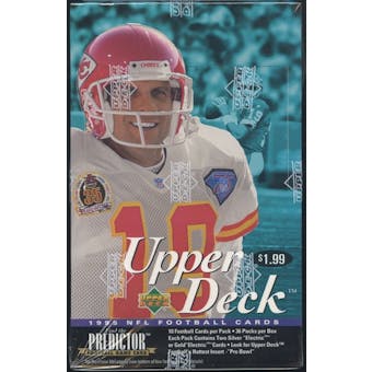 1995 Upper Deck Football Prepriced Box