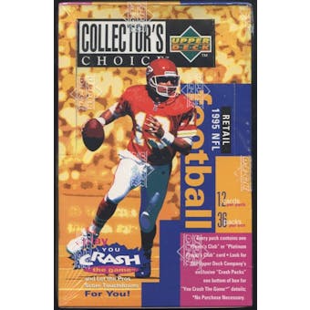 1995 Upper Deck Collector's Choice Football Retail Box