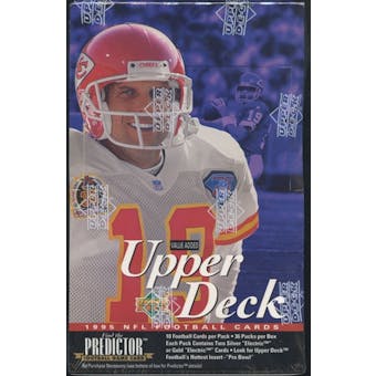 1995 Upper Deck Football Value Added Box
