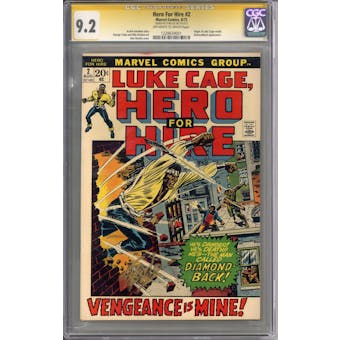 Hero For Hire #2 Stan Lee Signature Series (OW-W) *1228639001*