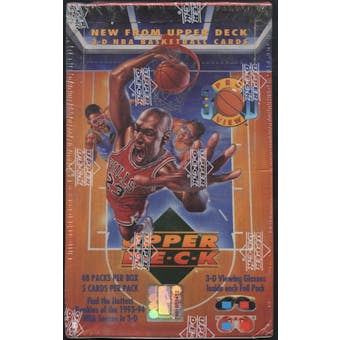 1993/94 Upper Deck 3D Pro View Basketball Hobby Box