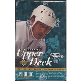1995/96 Upper Deck Series 2 Hockey 24-Pack Retail Box