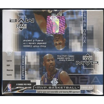 2002/03 Upper Deck MVP Basketball Retail Box