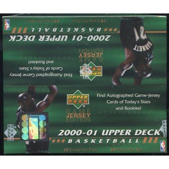 2000/01 Upper Deck Series 2 Basketball Retail Box