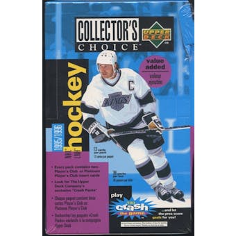 1995/96 Upper Deck Collectors Choice Single Series Hockey French Value Added Box