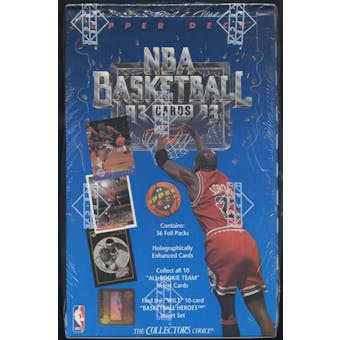 1992/93 Upper Deck Low # Basketball Retail Box