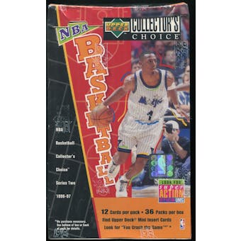 1996/97 Upper Deck Collector's Choice Series 2 Basketball Retail Box