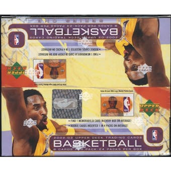 2002/03 Upper Deck Series 1 Basketball Retail Box