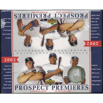 2002 Upper Deck Prospect Premieres Baseball Retail Box