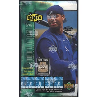 2000 Upper Deck Ionix Baseball Prepriced Box