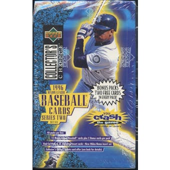 1996 Upper Deck Collector's Choice Series 2 Baseball Retail Box