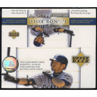 2002 Upper Deck Honor Roll Baseball Retail Box