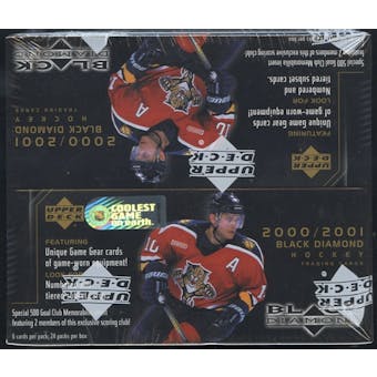 2000/01 Upper Deck Black Diamond Hockey Retail Box