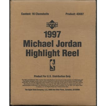 1997 Upper Deck Michael Jordan Highlight Reel Basketball Retail Box