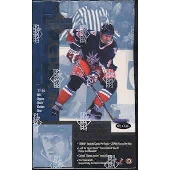 1997/98 Upper Deck Series 1 Hockey Retail Box