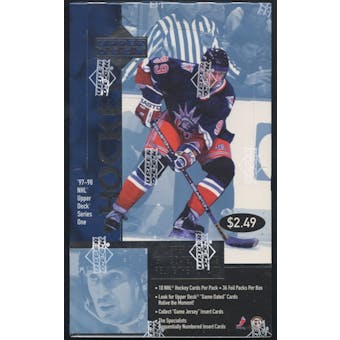 1997/98 Upper Deck Series 1 Hockey Prepriced Box